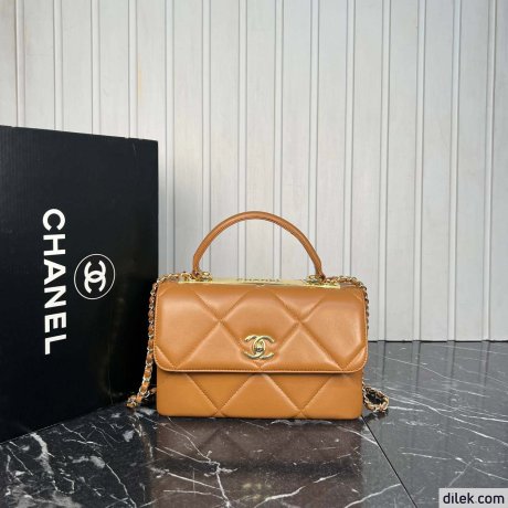 Chanel Flap Bag With Top Handle