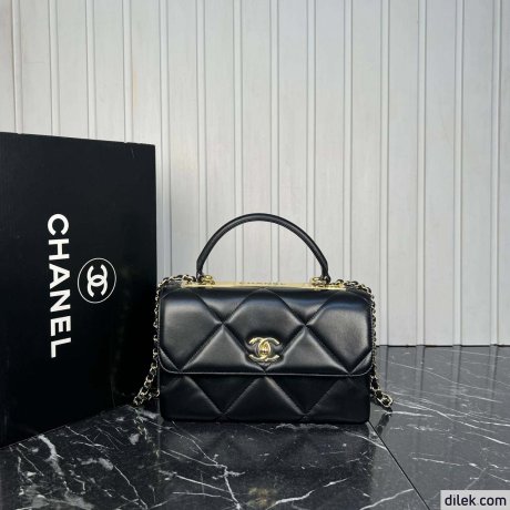 Chanel Flap Bag With Top Handle
