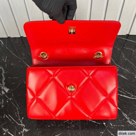 Chanel Flap Bag With Top Handle