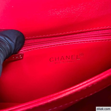 Chanel Flap Bag With Top Handle