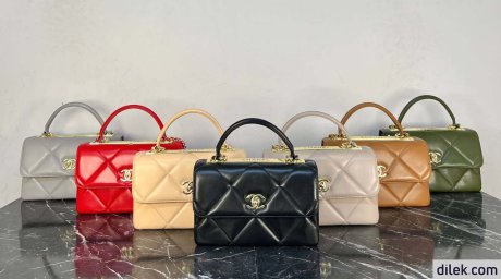 Chanel Flap Bag With Top Handle