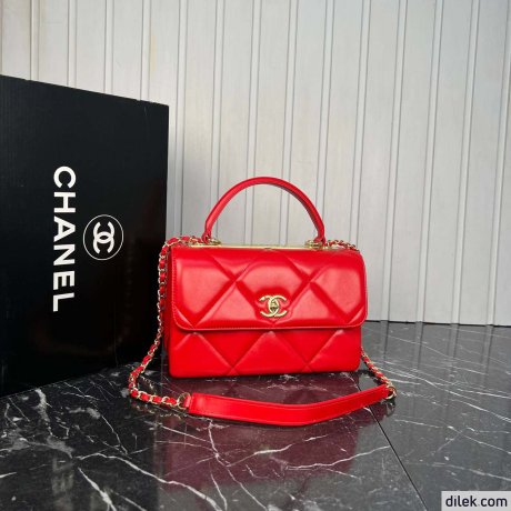 Chanel Flap Bag With Top Handle
