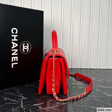 Chanel Flap Bag With Top Handle