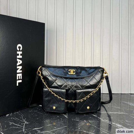 Chanel Large Hobo Flap Bag