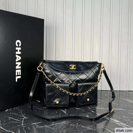 Chanel Large Hobo Flap Bag
