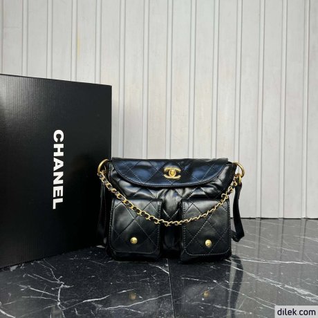 Chanel Medium Hobo Flap Bag