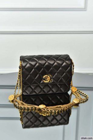 Chanel Mini Flap Bag With Top Handle