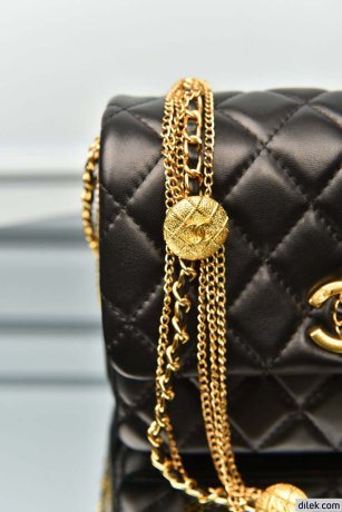 Chanel Mini Flap Bag With Top Handle