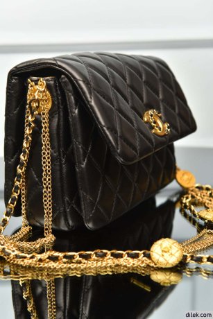 Chanel Mini Flap Bag With Top Handle
