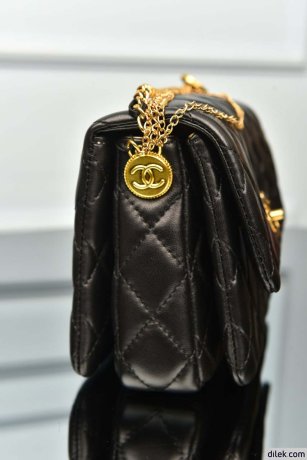 Chanel Mini Flap Bag With Top Handle