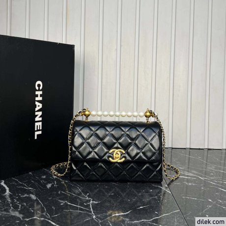 Chanel Small Flap Bag With Top Handle