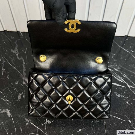 Chanel Small Flap Bag With Top Handle