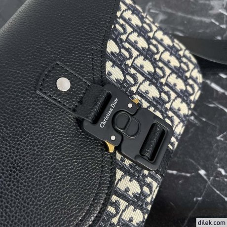 Christian Dior Saddle Messenger Bag with Flap