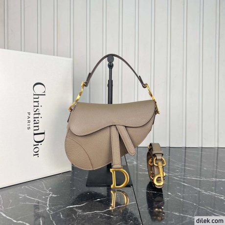 Dior Mini Saddle Bag With Strap