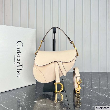 Dior Mini Saddle Bag With Strap