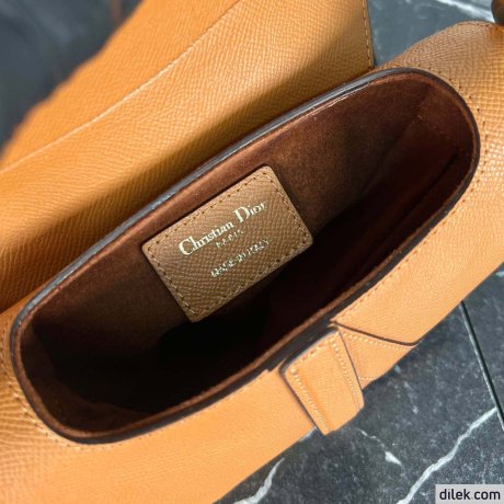 Dior Mini Saddle Bag With Strap