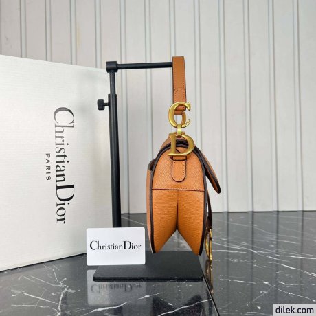 Dior Mini Saddle Bag With Strap