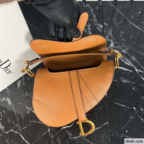 Dior Mini Saddle Bag With Strap