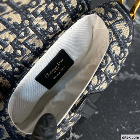 Dior Mini Saddle Bag With Strap