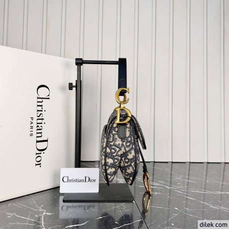 Dior Mini Saddle Bag With Strap