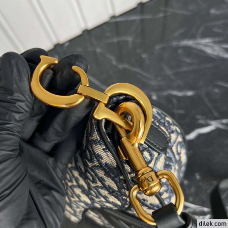 Dior Mini Saddle Bag With Strap