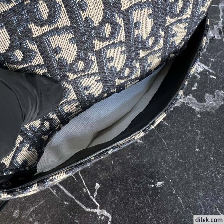 Dior Mini Saddle Bag With Strap