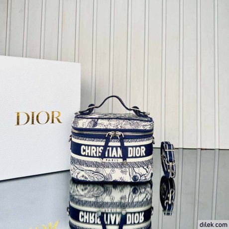 Dior Small Travel Vanity Case with Shoulder Strap