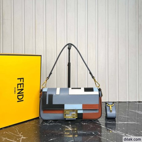 Fendi Baguette Leather Bag