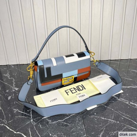 Fendi Baguette Leather Bag