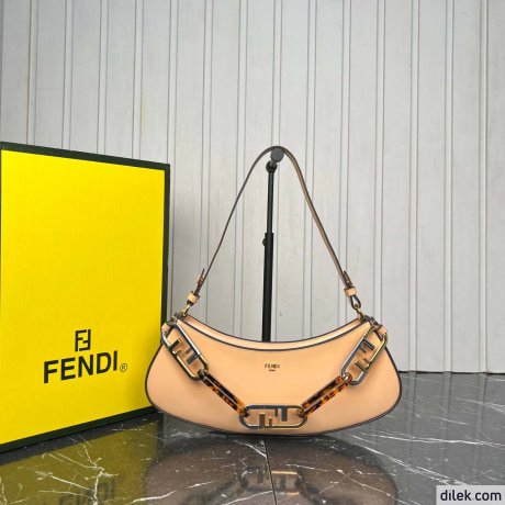 Fendi O-Lock Swing Hobo Bag