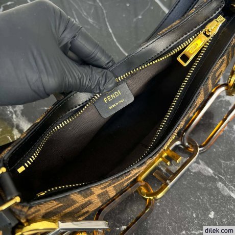 Fendi O-Lock Swing Hobo Bag