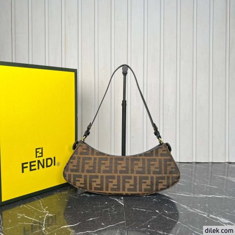 Fendi O-Lock Swing Hobo Bag