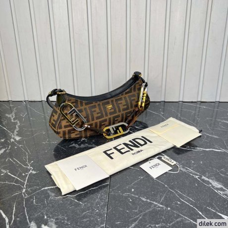 Fendi O-Lock Swing Hobo Bag