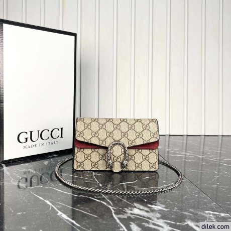 Gucci Dionysus GG Supreme Super Mini Bag
