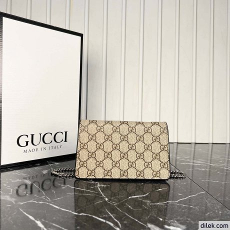Gucci Dionysus GG Supreme Super Mini Bag