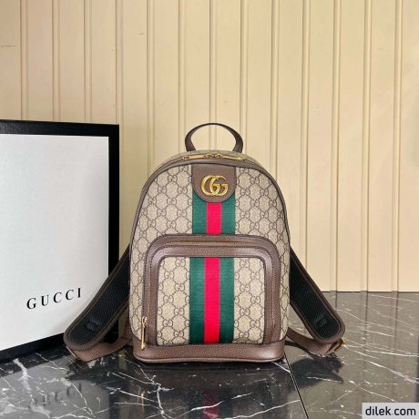 Gucci GG Supreme Ophidia Small Backpack