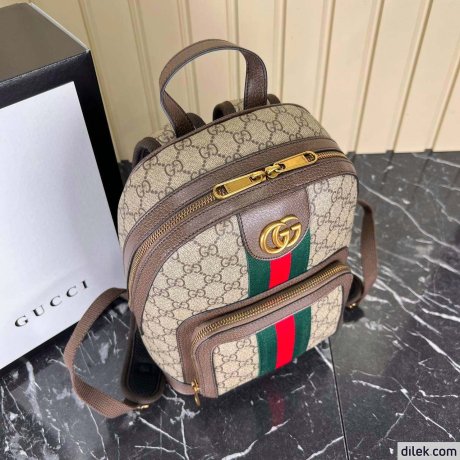 Gucci GG Supreme Ophidia Small Backpack