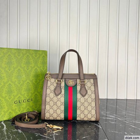 Gucci GG Supreme Ophidia Small Tote Bag