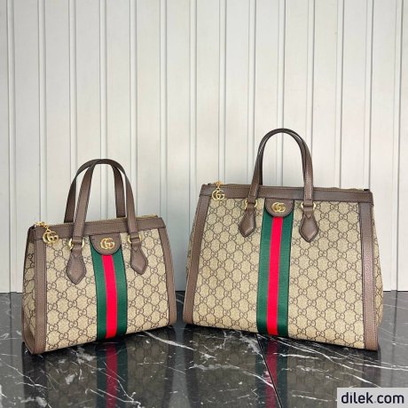 Gucci GG Supreme Ophidia Small Tote Bag