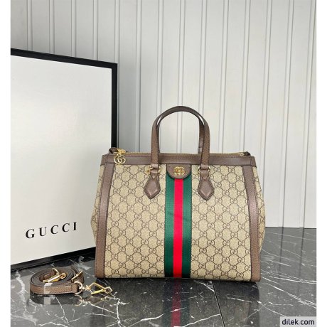 Gucci GG Supreme Ophidia Medium Tote Bag