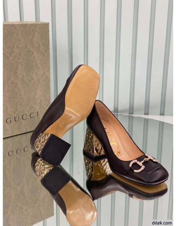 Gucci Heel Pump With Horsebit