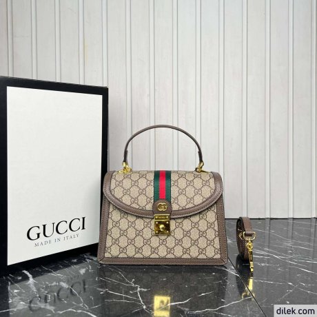 Gucci Ophidia GG Small Top Handle Bag
