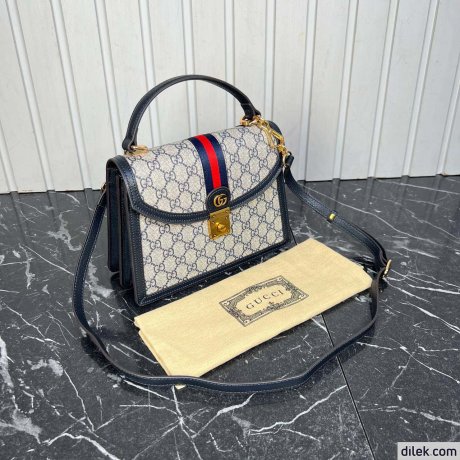 Gucci Ophidia GG Small Top Handle Bag