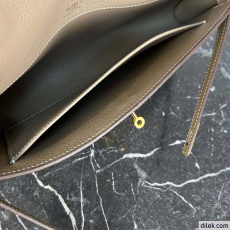Hermes Kelly Cut Clutch