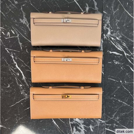 Hermes Kelly Cut Clutch