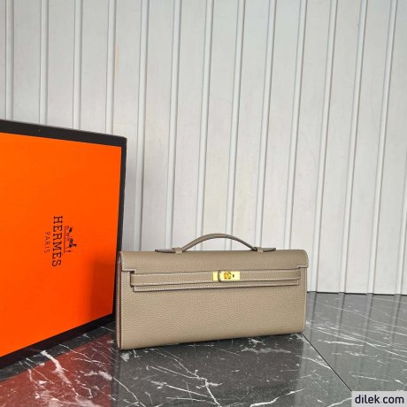 Hermes Kelly Cut Clutch