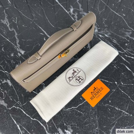 Hermes Kelly Cut Clutch
