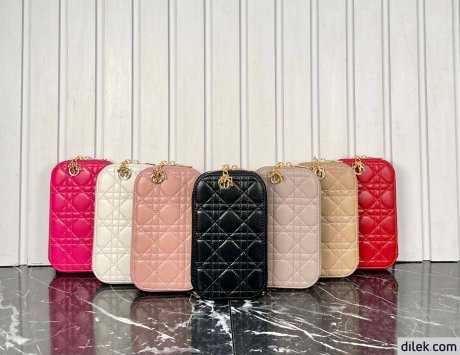 Lady Dior Call'in Dior Phone Holder