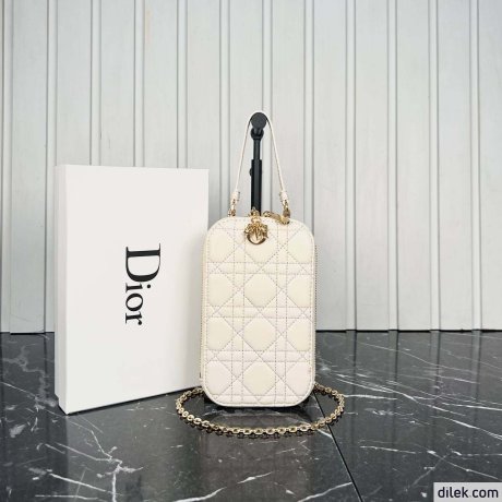 Lady Dior Call'in Dior Phone Holder