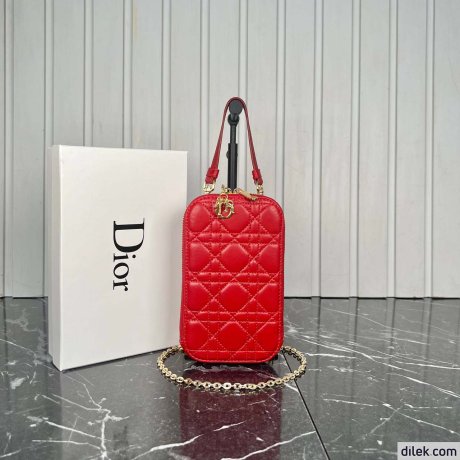 Lady Dior Call'in Dior Phone Holder